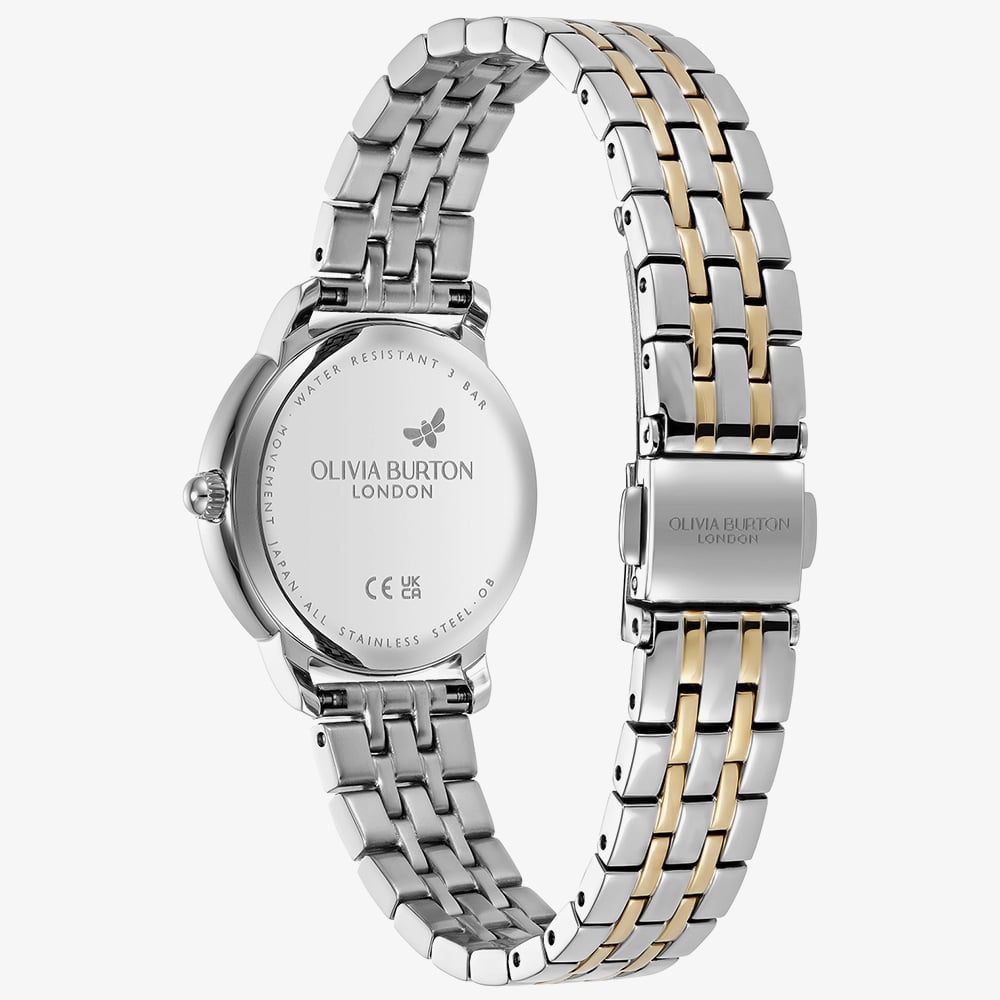 Olivia Burton Ladies Westbourne Two Colour Bracelet Watch 24000351