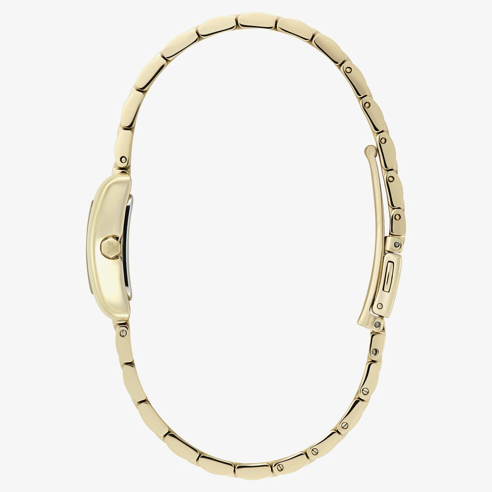 Olivia Burton Ladies Mini Grove Green Rectangle Dial Bracelet Watch 24000436