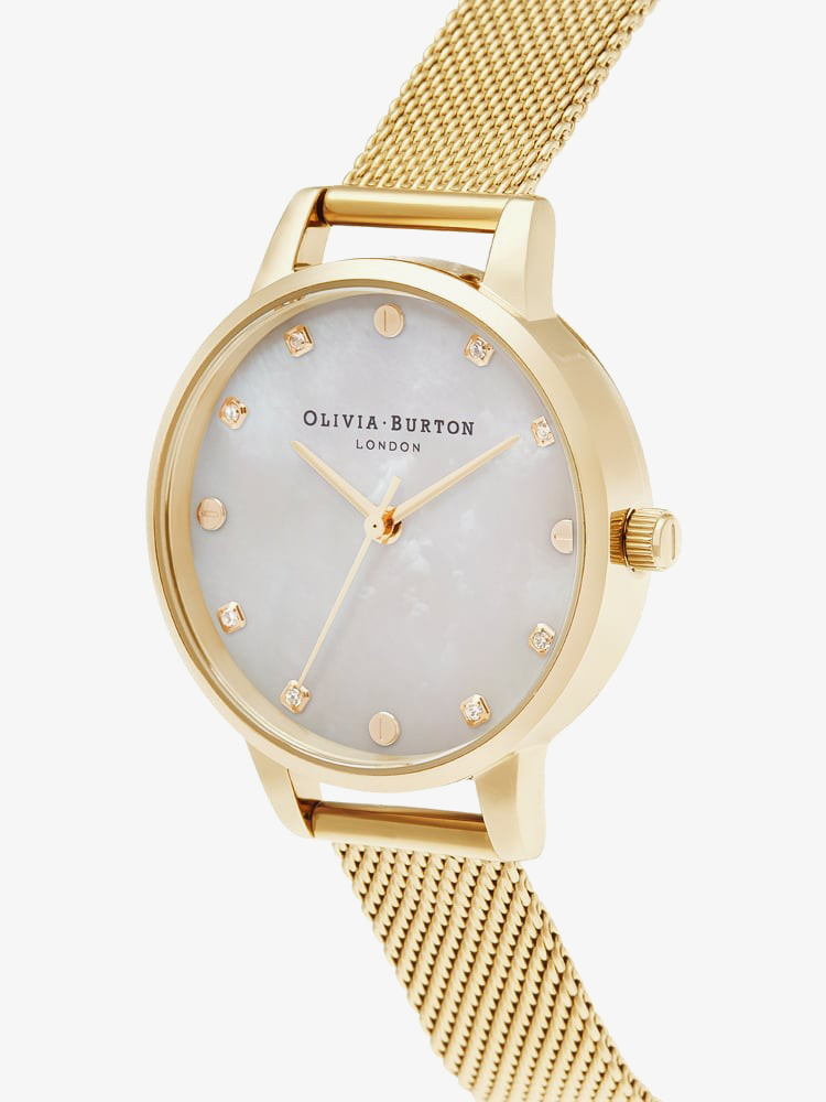 Olivia Burton Ladies Classics Mesh Bracelet Watch OB16SE08