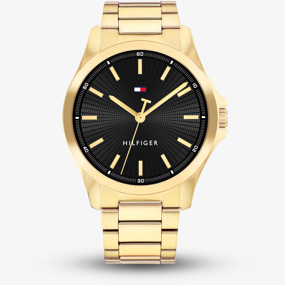 Tommy Hilfiger Men's Gold 30M Tone Bracelet Watch - W95449 1792241 - Image 4