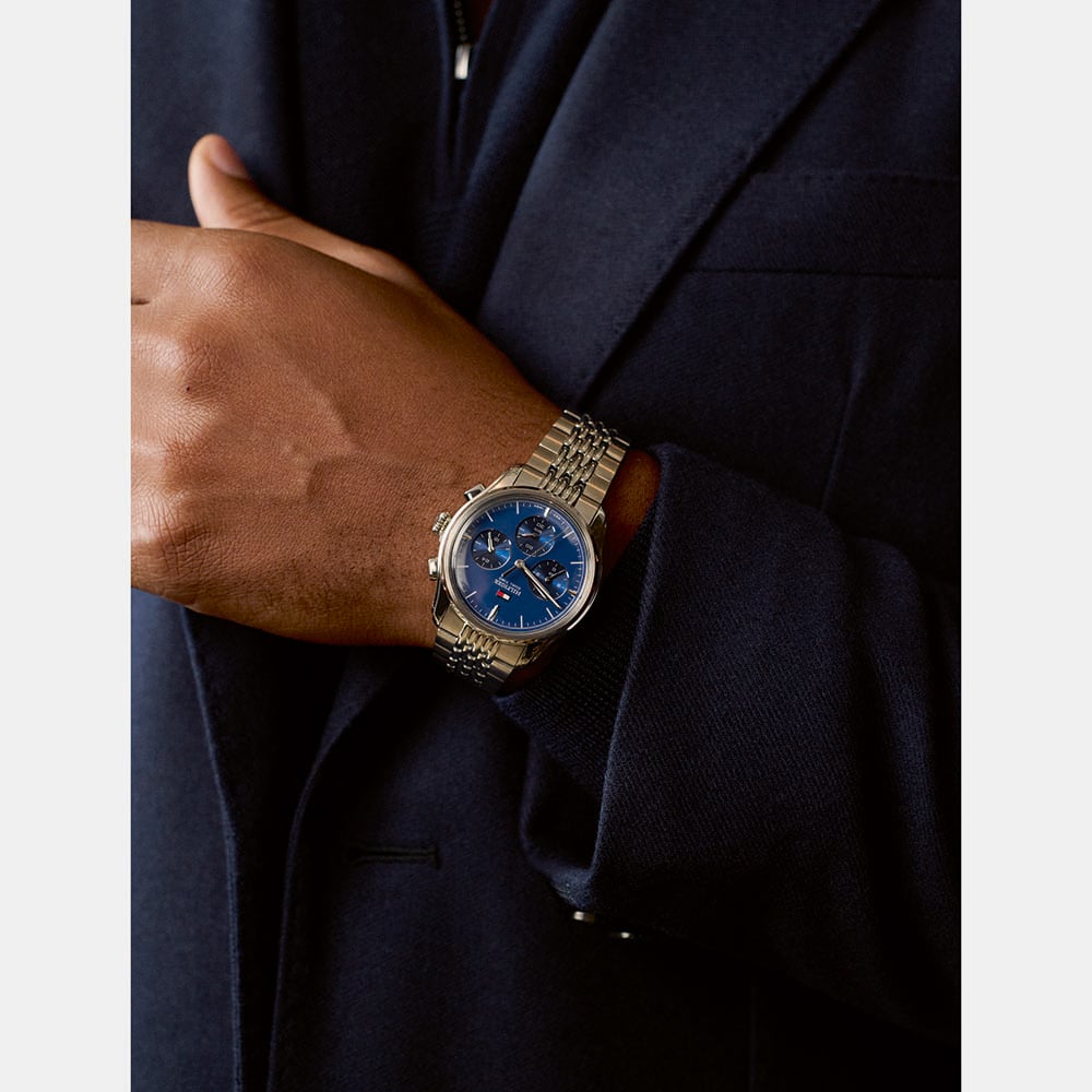 Tommy Hilfiger Mens Bryant Blue Dial Bracelet Watch 1710811