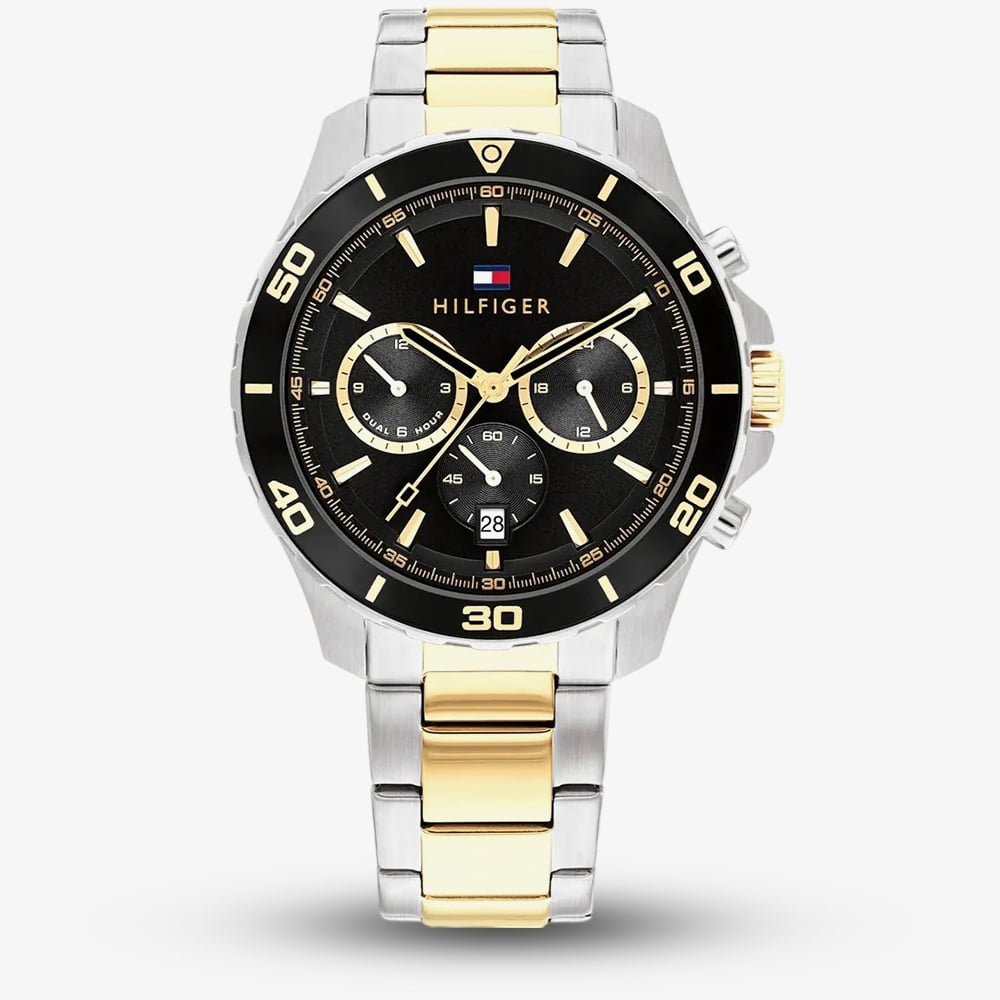 Tommy Hilfiger Men's Black 43mm Watch - Image 4