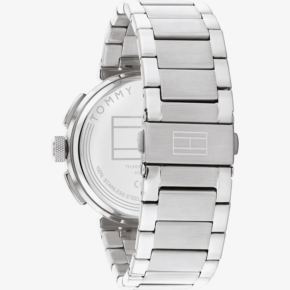 Tommy Hilfiger Mens Lorenzo Green Dial Bracelet Watch 1792117