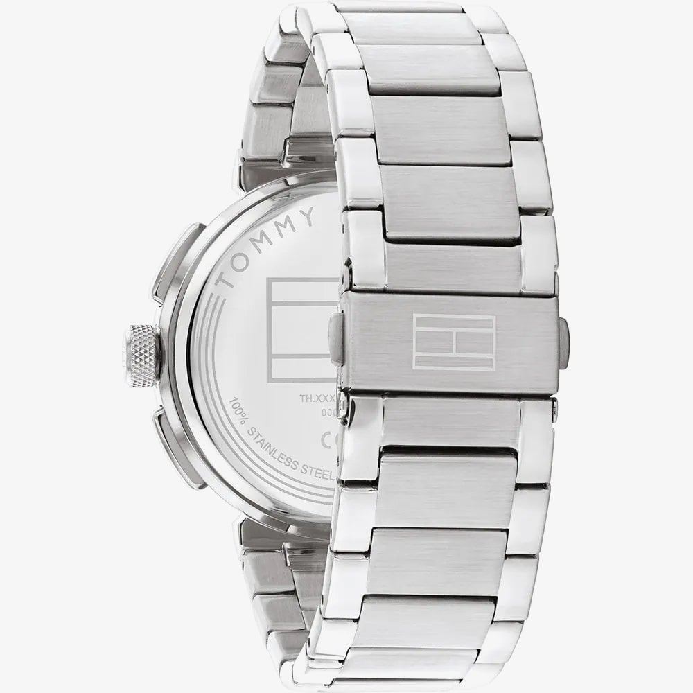 Tommy Hilfiger Mens Lorenzo Green Dial Bracelet Watch 1792117