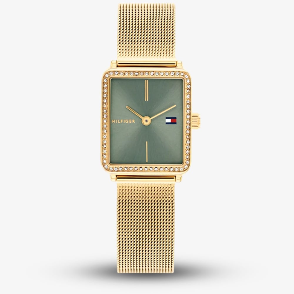 House of Watches - Tommy Hilfiger Ladies Tea Green Dial Watch 1782791