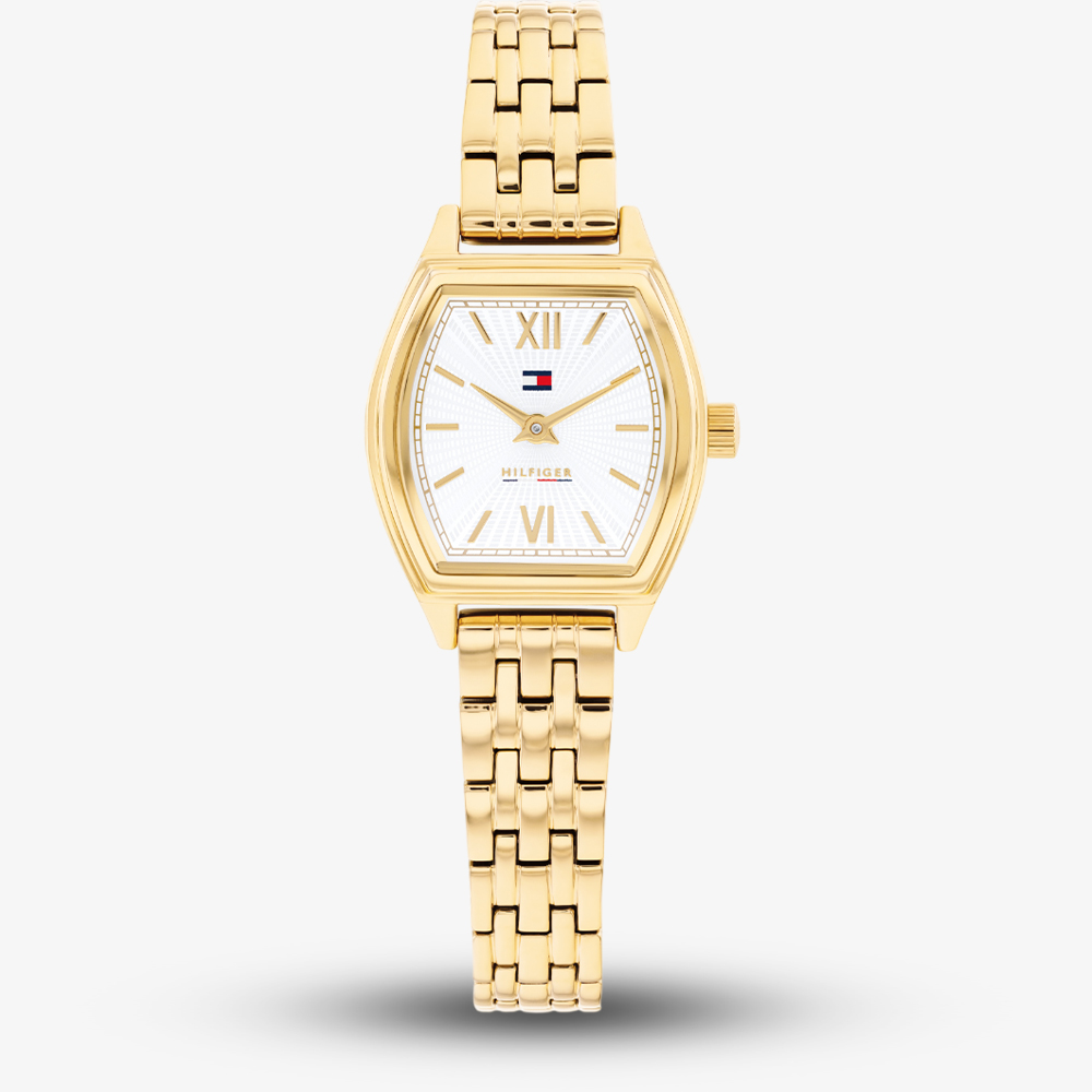 House of Watches - Tommy Hilfiger Ladies Gold Plated Bracelet Watch 1782870