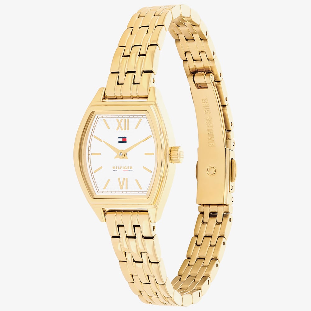 Tommy Hilfiger Ladies Gold Plated Bracelet Watch 1782870