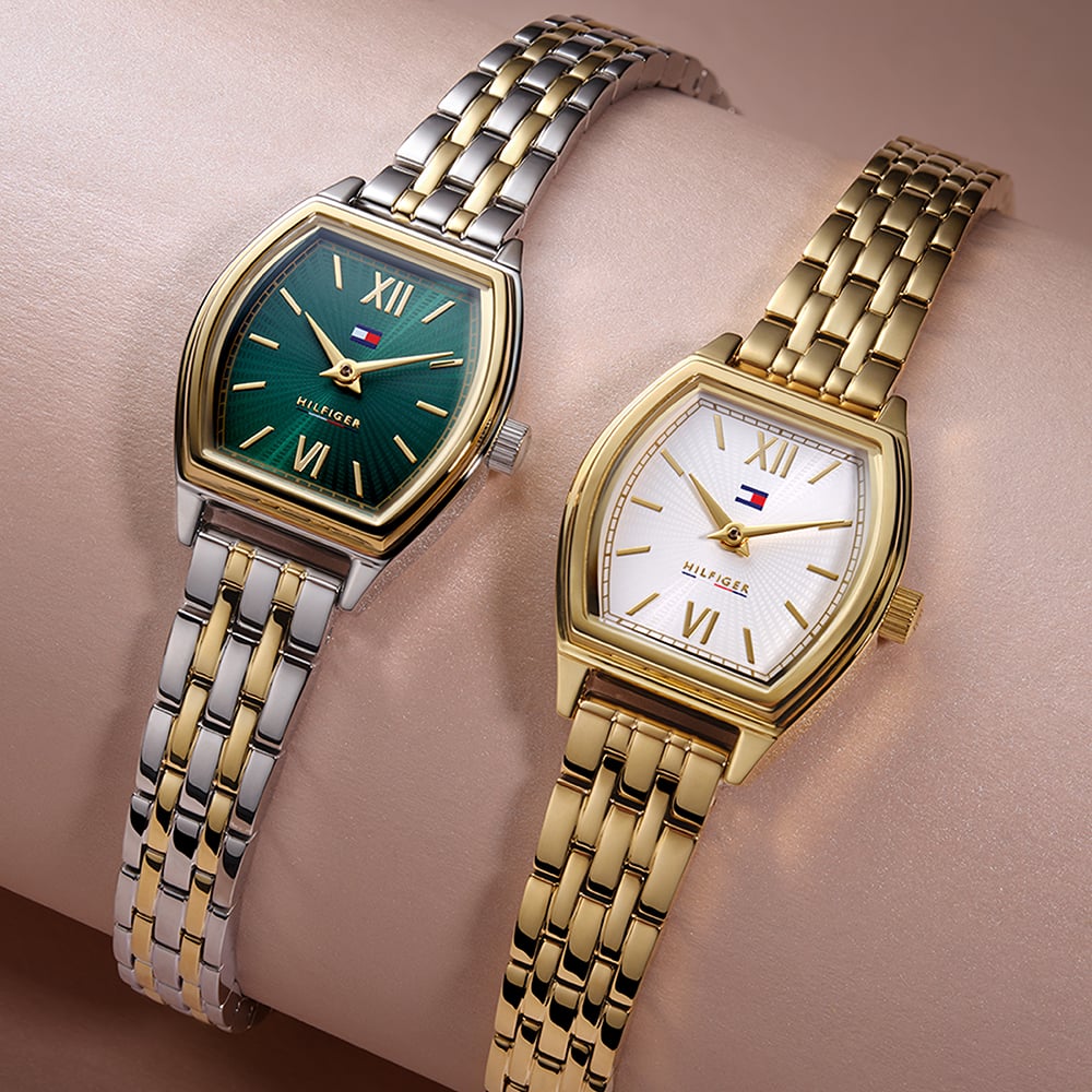 Tommy Hilfiger Ladies Gold Plated Bracelet Watch 1782870