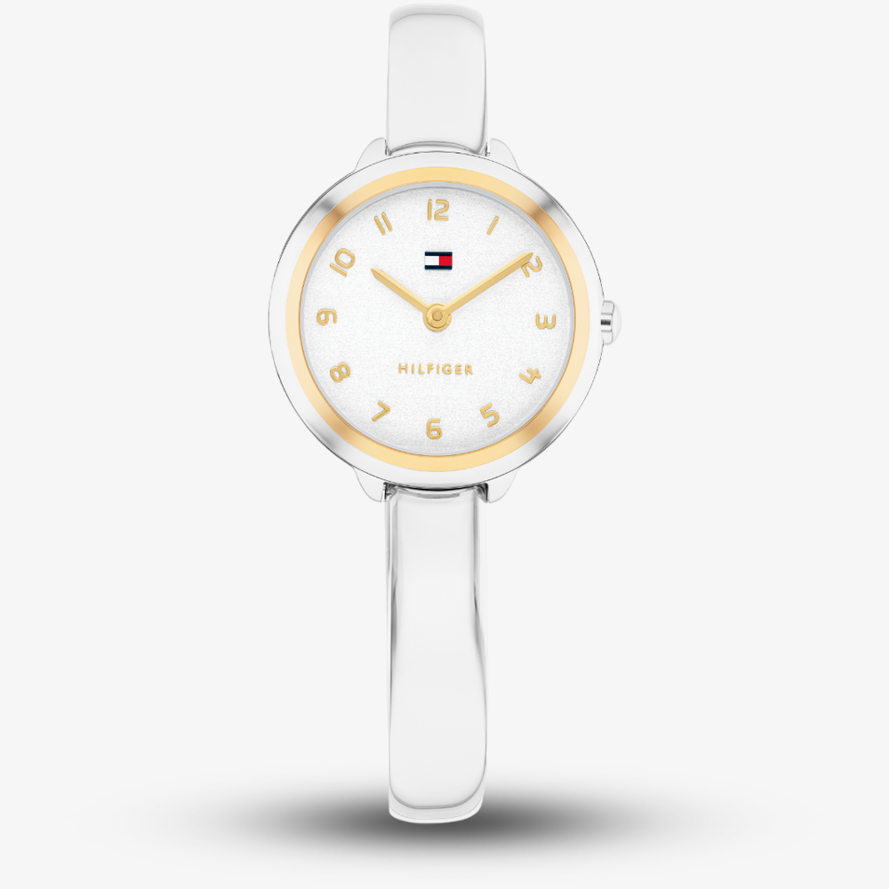 House of Watches - Tommy Hilfiger Ladies Silver Bangle Watch 1782894