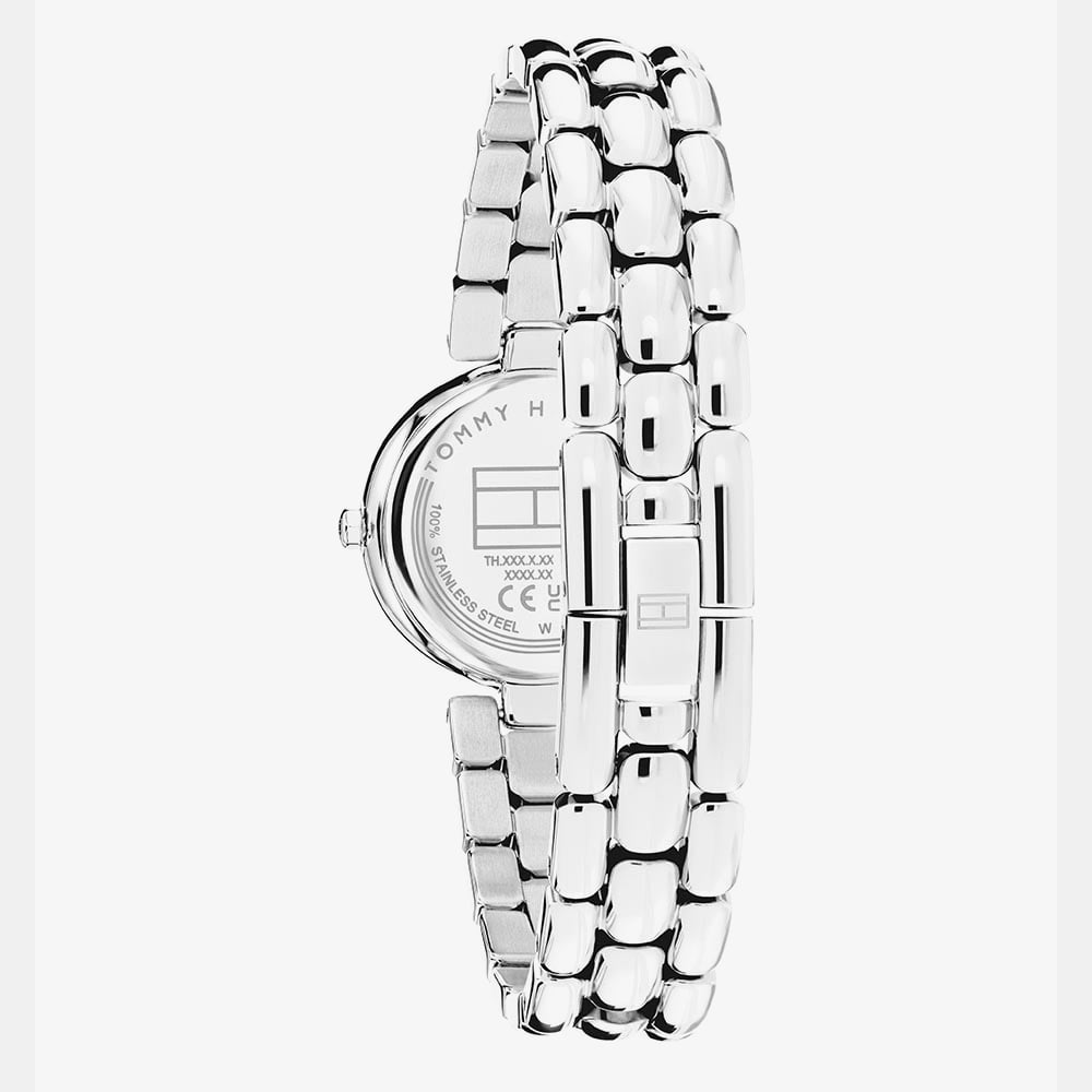 Tommy Hilfiger Ladies Annie White Mother of Pearl Dial Bracelet Watch Dl 1782929