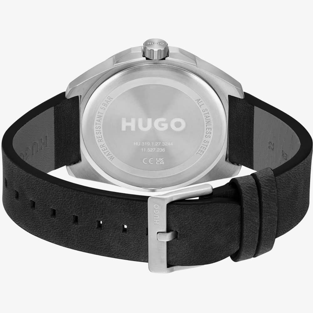 HUGO Mens #Expose Grey Dial Watch 1530240