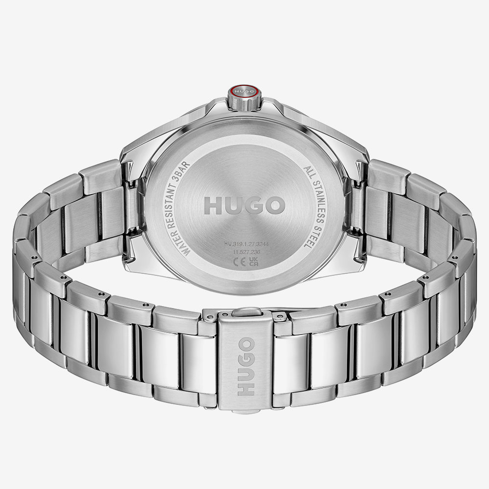HUGO Mens #Seam Blue Bracelet Watch 1530451