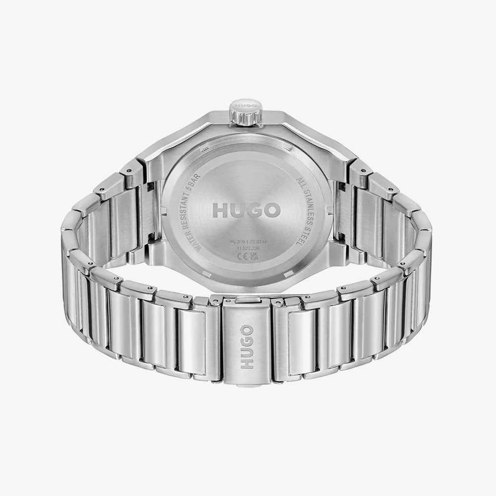 HUGO Mens #Grail Sport Blue Dial Bracelet Watch 1530400