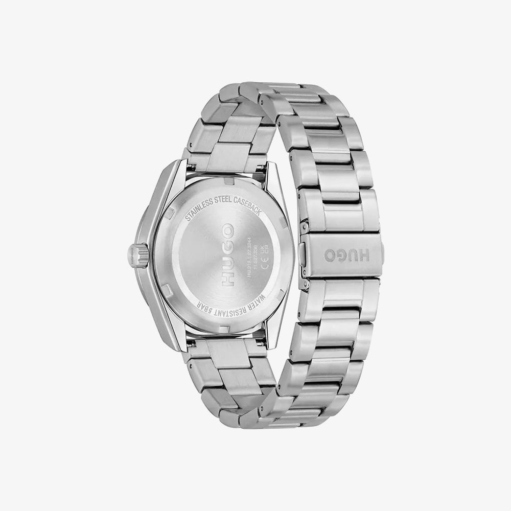 HUGO Mens #Bright Sport Blue Dial Bracelet Watch 1530424