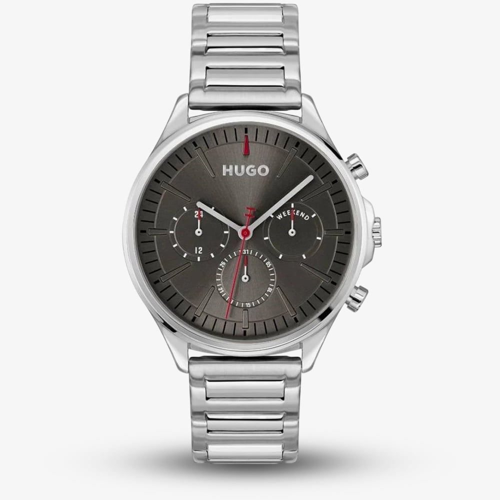 HUGO #SMASH MULTI Men's Stainless Steel Bracelet Watch - Image 2