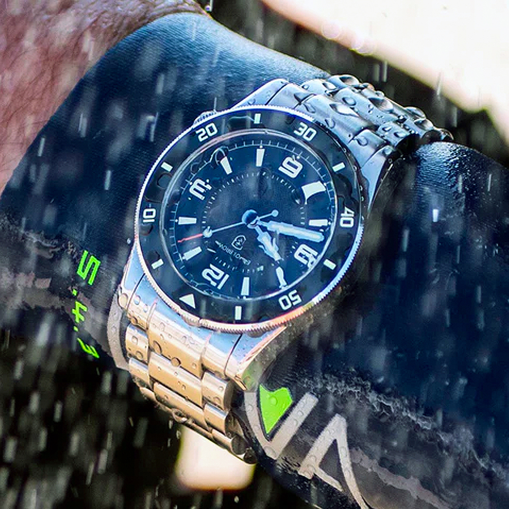 Elliot Brown Bloxworth Heritage Diver Stainless Steel Watch 929-101-B07