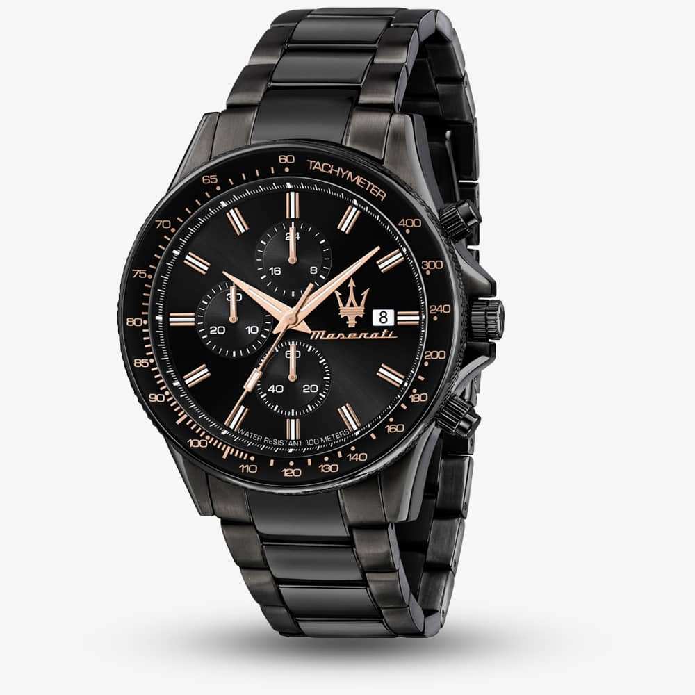 House of Watches - Maserati Mens Sfida Chronograph Watch R8873640011