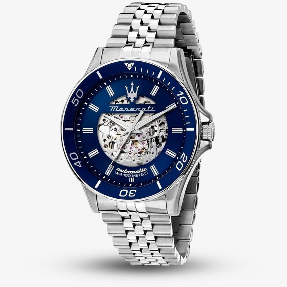 Maserati MSR8873624002 Mens Sorpasso Green Chronograph Dial Watch