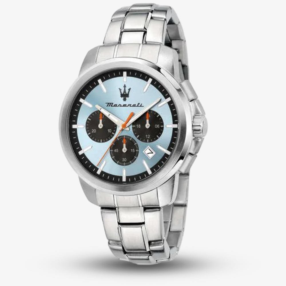 Maserati Mens Successo Blue Chronograph Watch MSR8873621044 - Image 3