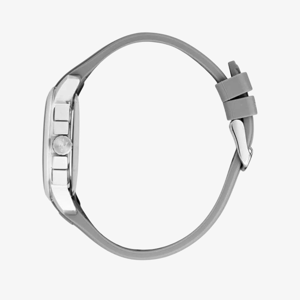 Maserati Mens Successo Grey Chronograph Rubber Strap Watch MSR8871621043