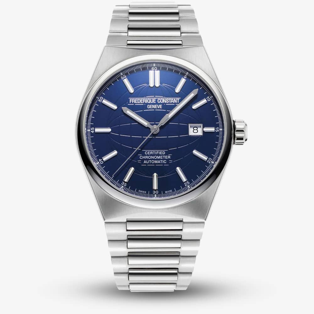 House of Watches - Frederique Constant Mens Highlife Blue Dial Chronometer Watch FC-303N4NH6B