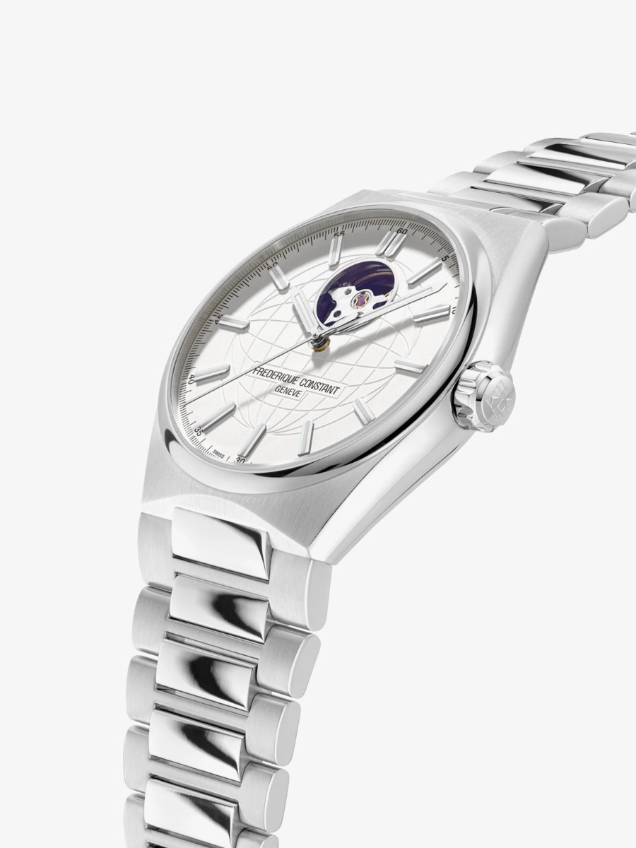 Frederique Constant Ladies Highlife Automatic Heratbeat White Dial Watch FC-310S4NH6B