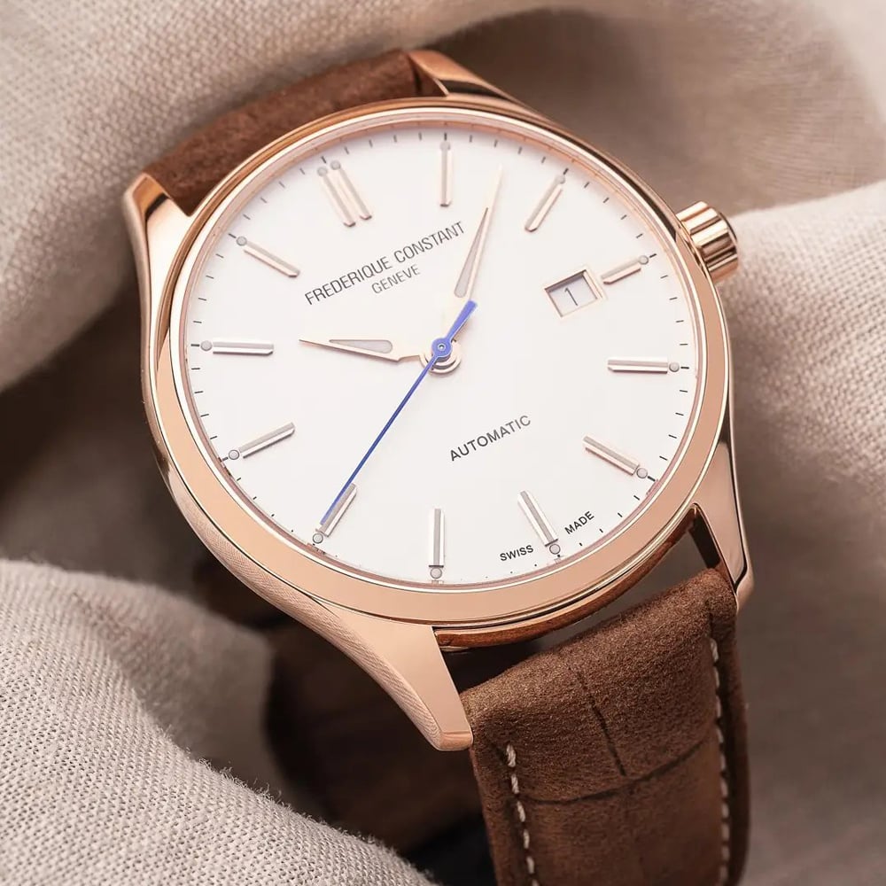 Frederique Constant Mens Classic Index Automatic Watch FC-303NV5B4