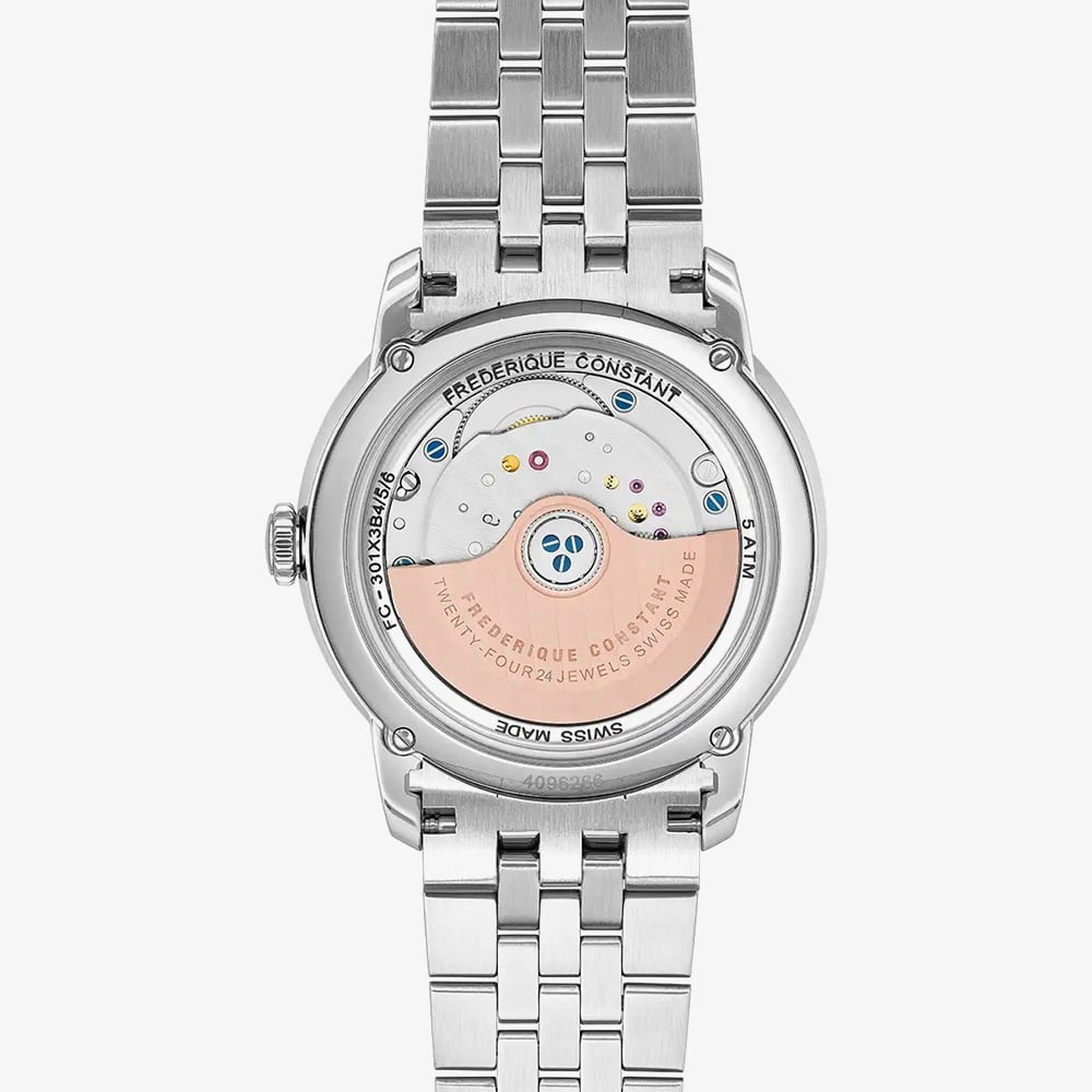 Frederique Constant Mens Classic Premiere Automatic Blue Dial Watch FC-301BL3B6B