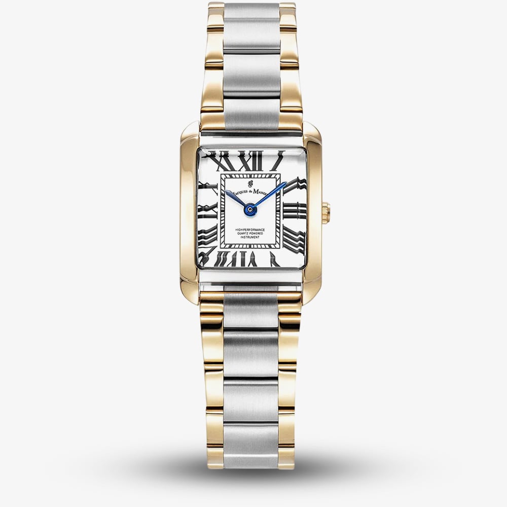 House of Watches - Jacques du Manoir Ladies Emily Two Tone Bracelet Watch JWL04403