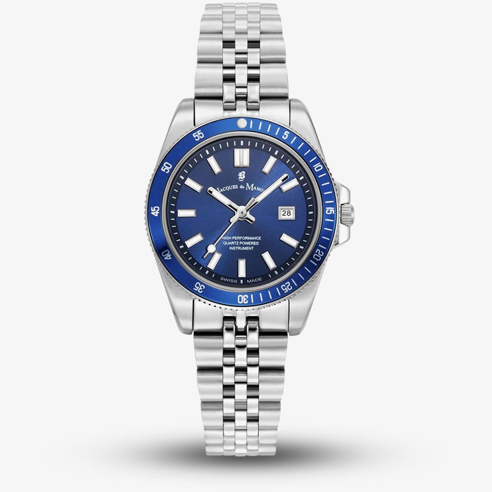 House of Watches - Jacques du Manoir Ladies Inspiration Active Blue Dial Watch JWL05001