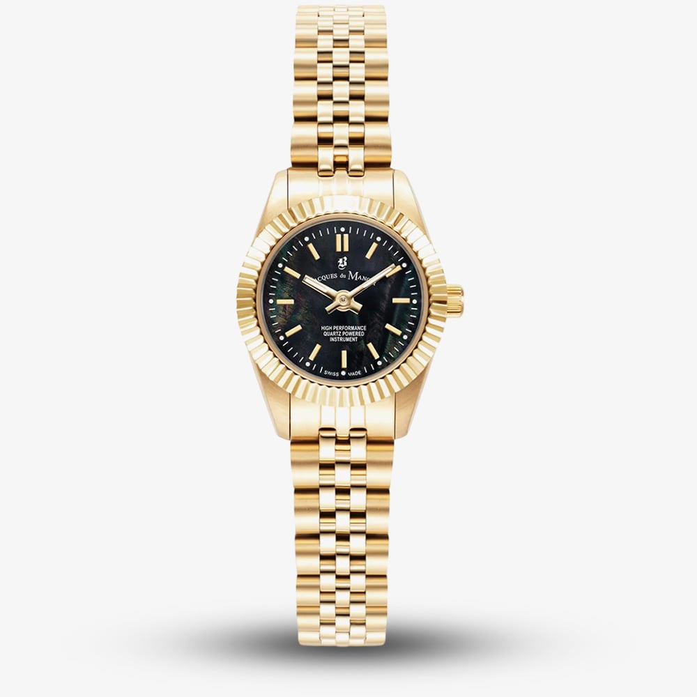 B Jacques DU MANOIR Women's Analog Quartz Watch with Stainless Steel Strap JWL05104 - Image 3
