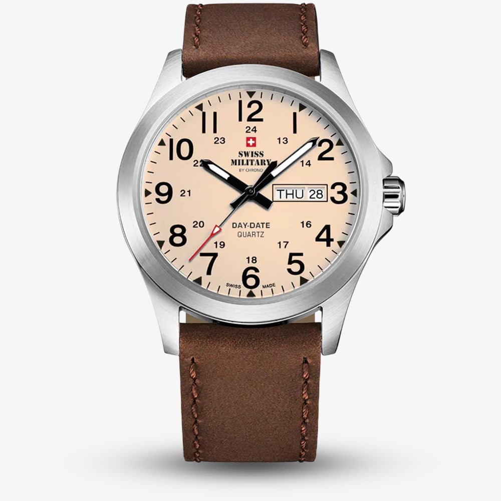 Swiss Military Chrono Orologio Uomo SMP36040.05 – Quarzo 44mm Nylon Verde - 6
