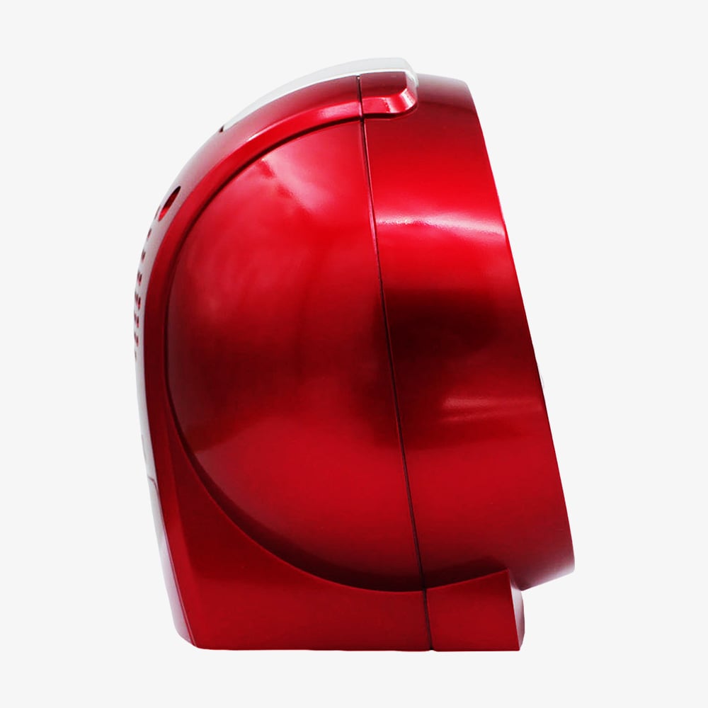 Seiko Retro Red Oval Bell Alarm Clock QHK059R