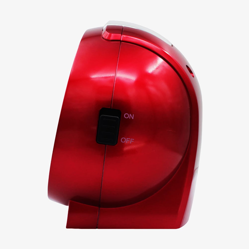 Seiko Retro Red Oval Bell Alarm Clock QHK059R