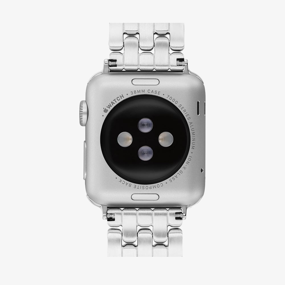 Coach Ladies Two Tone Crystal Set Apple Watch Strap 14700314