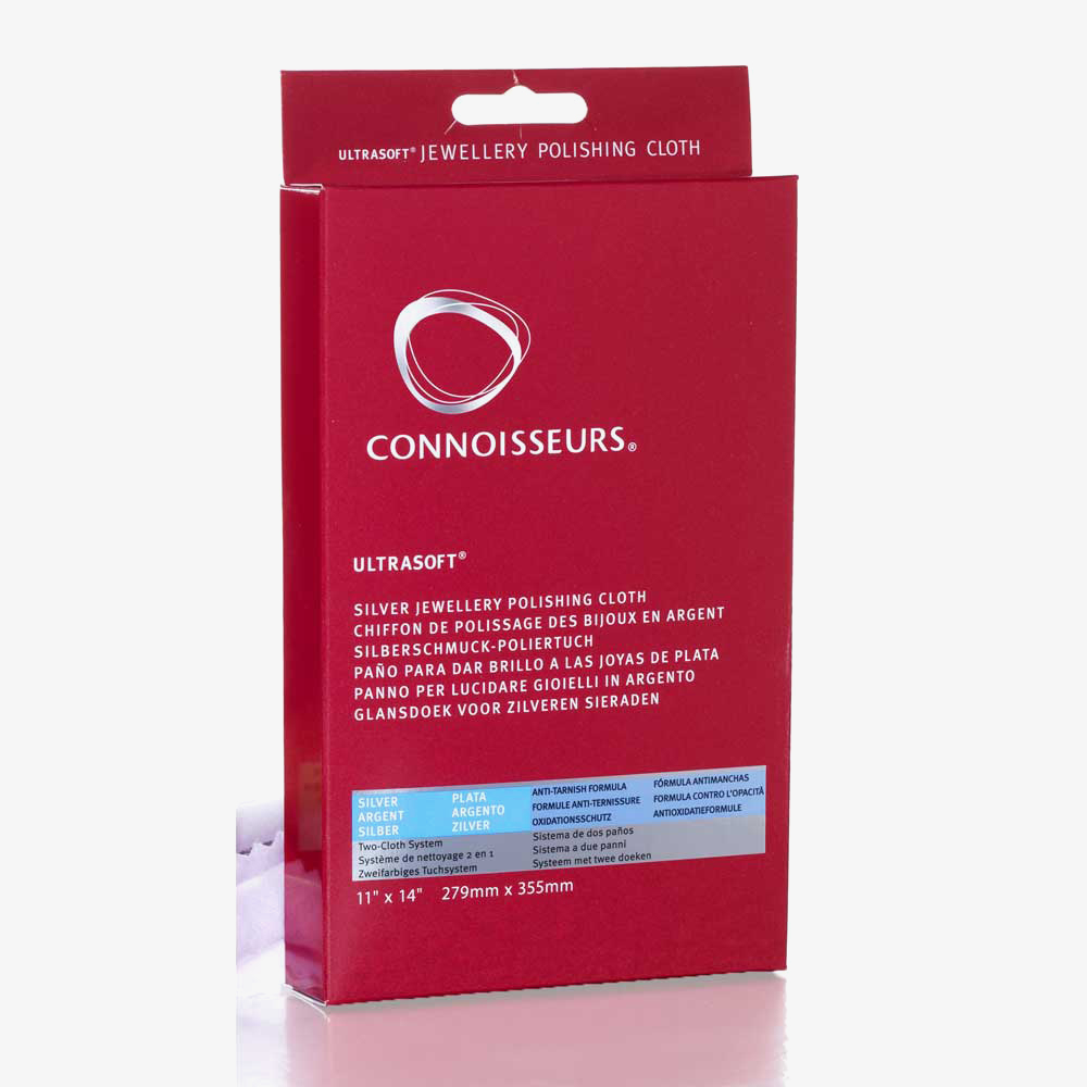 House of Watches - Connoisseurs Polishing Cloth Silver CONN739