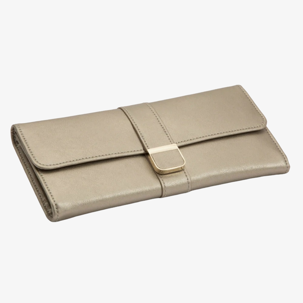 WOLF Palermo Pewter Jewellery Roll 213478