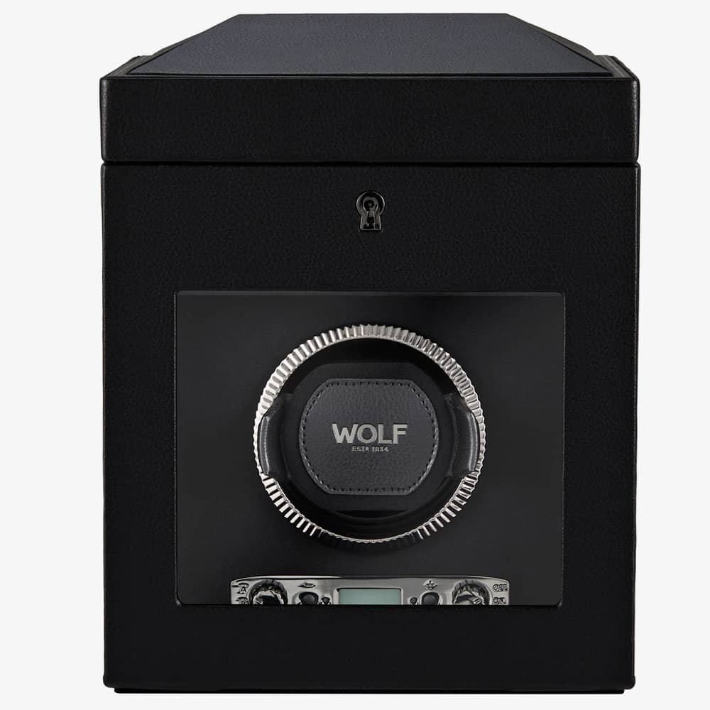 WOLF British Racing Black Single Watch Winder 792102