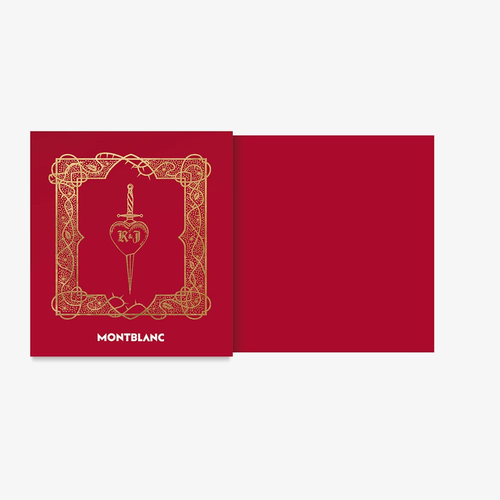 Montblanc Meisterstück Romeo & Juliet Verona Red 50ml Ink Bottle 136807