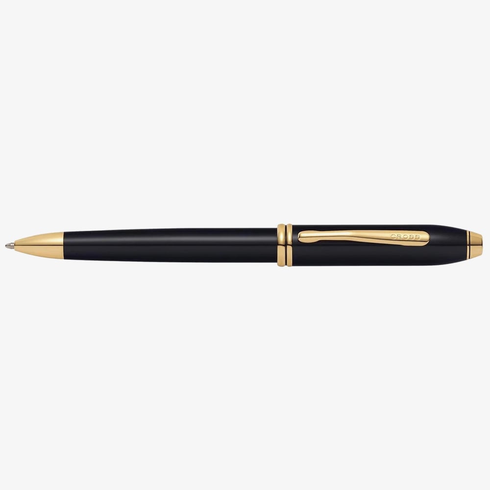 Cross Townsend Classic Black Lacquer Ballpoint Pen AT572TW
