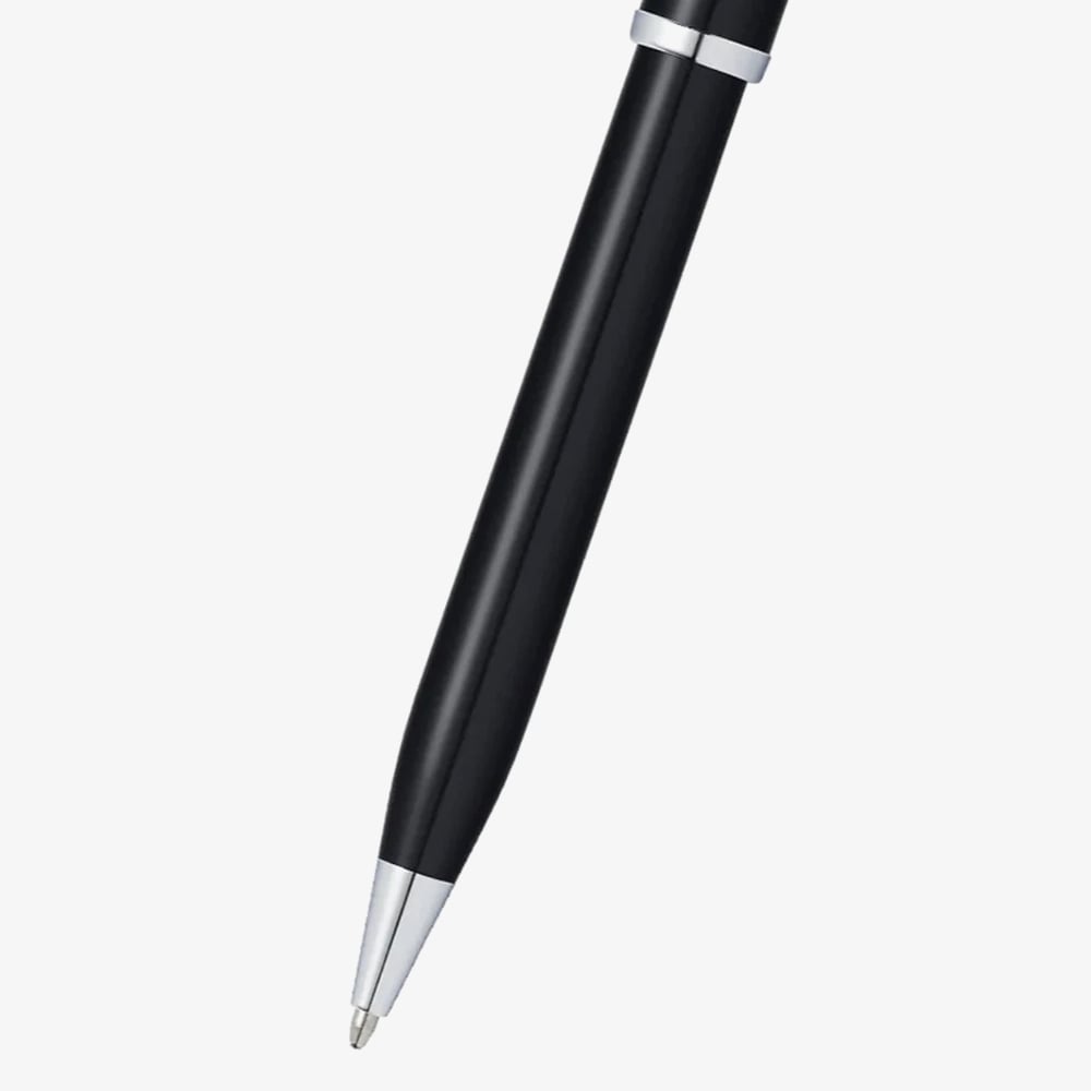 Cross Century II Black Lacquer Ballpoint Pen AT0082WG-157