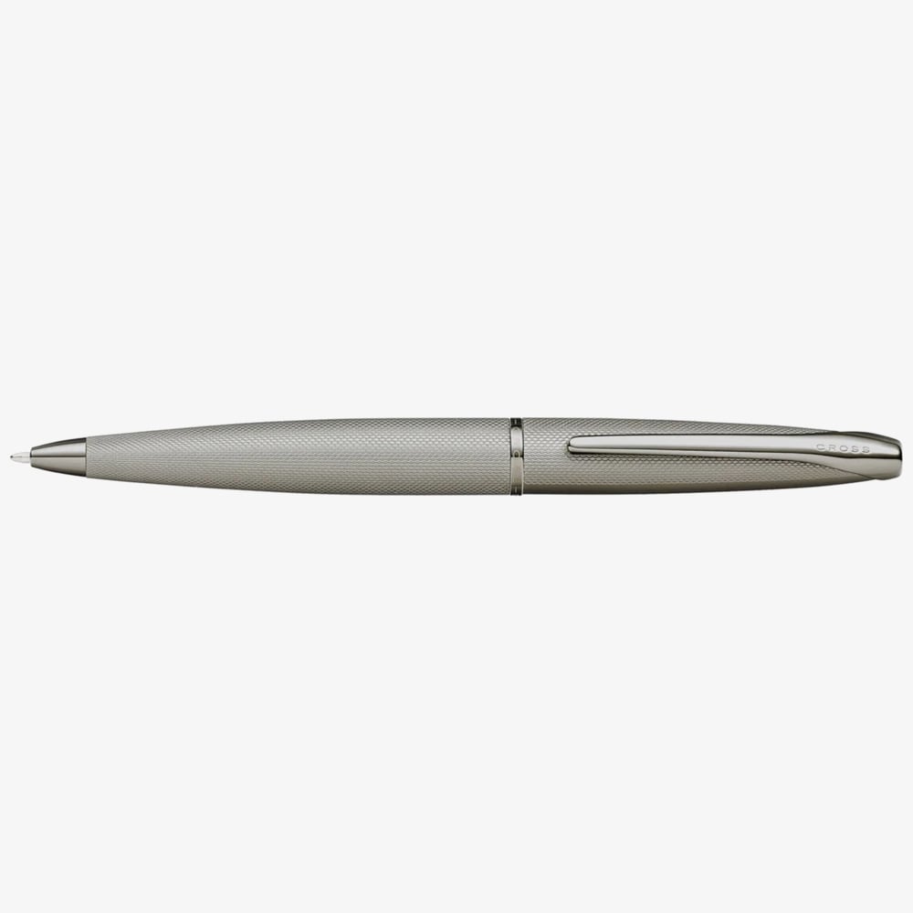Cross ATX Sandblasted Titanium Gray Ballpoint Pen AT882-46