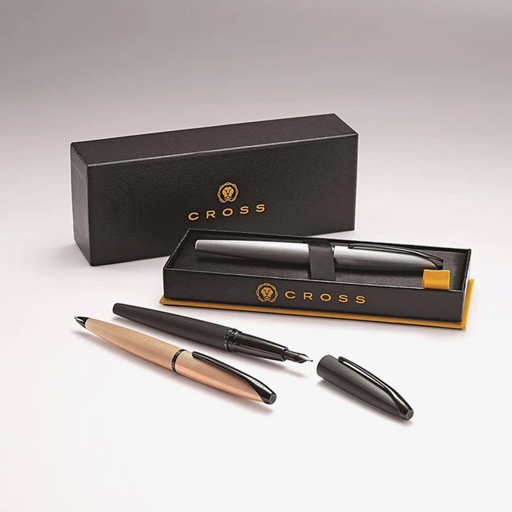Cross ATX Brushed Rose Gold Ballpoint Pen AT882-42