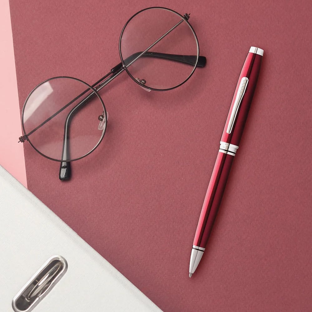 Cross Coventry Red Lacquer Ballpoint Pen AT0662-10