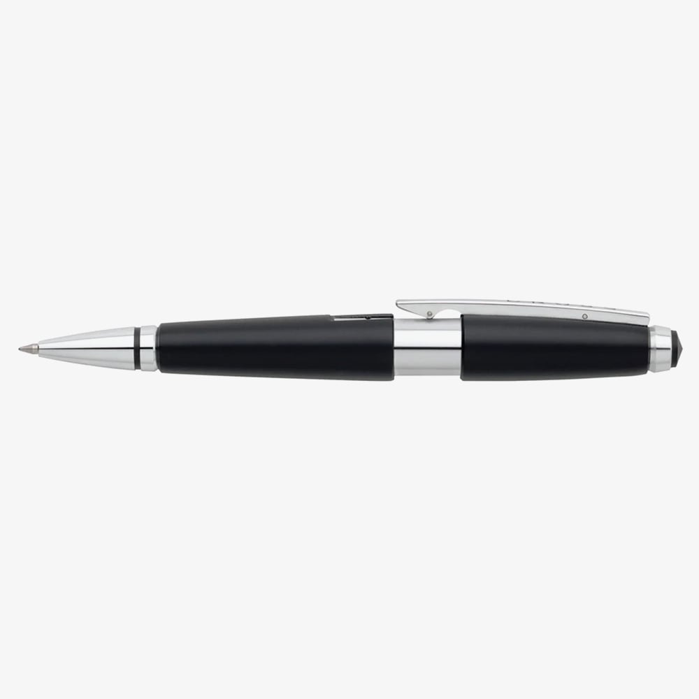 Cross Edge Jet Black Gel Rollerball Pen AT0555-2