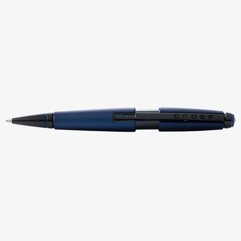 Cross Edge Matte Blue Lacquer Gel Rollerball Pen AT0555-12