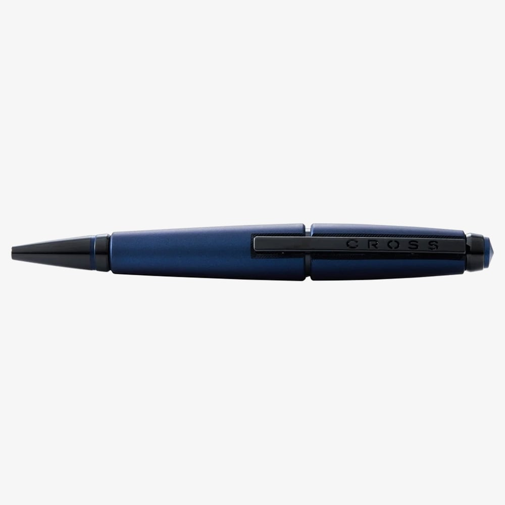 Cross Edge Matte Blue Lacquer Gel Rollerball Pen AT0555-12