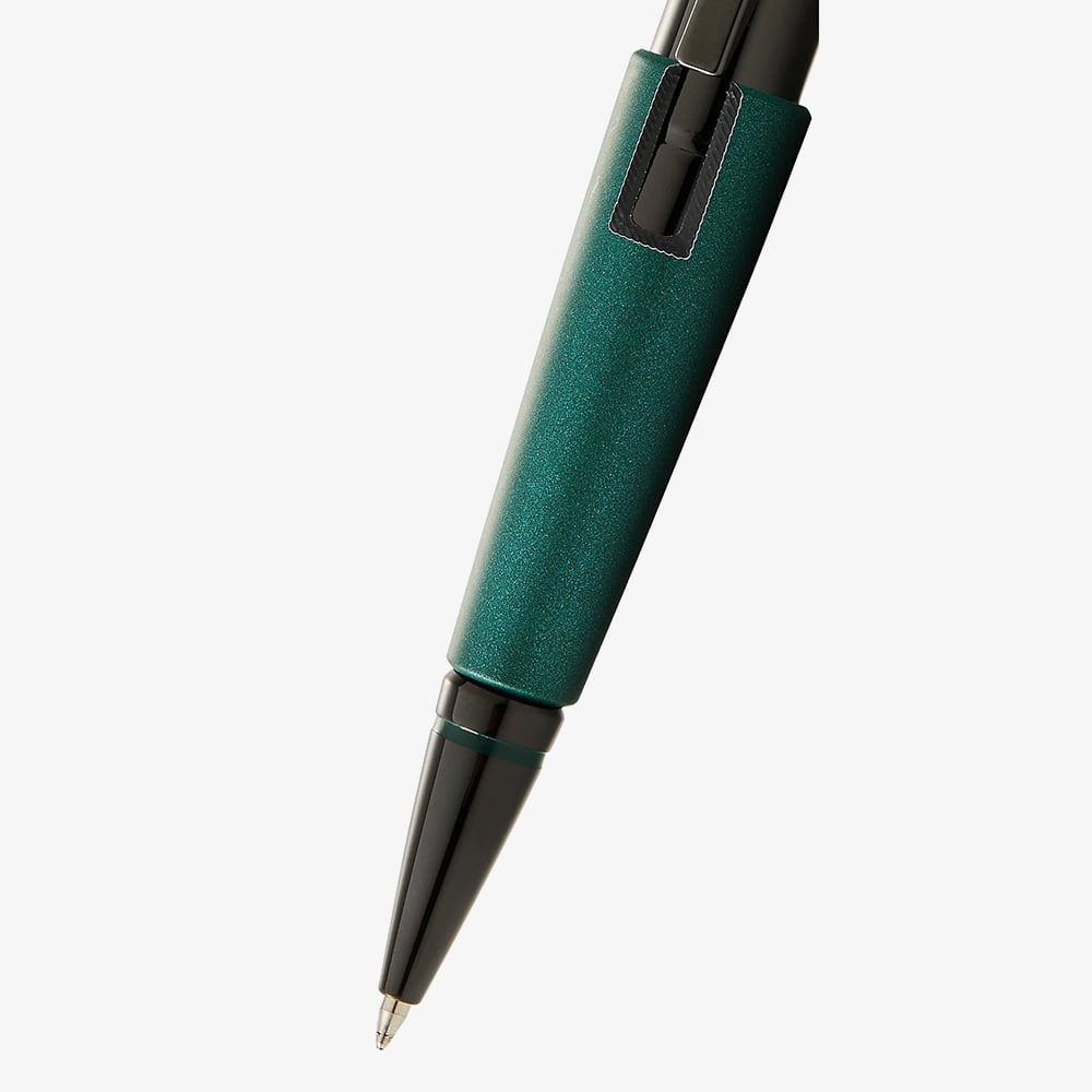 Cross Edge Matte Green Lacquer Gel Rollerball Pen AT0555-13