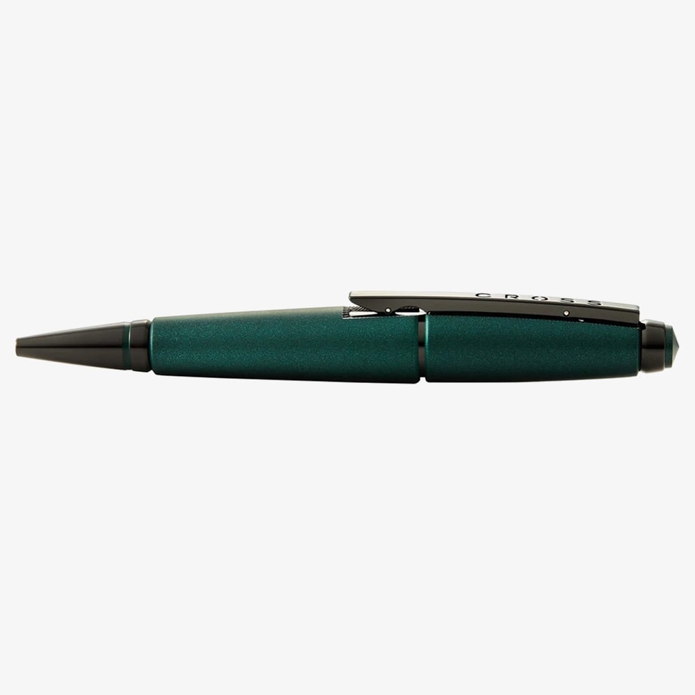 Cross Edge Matte Green Lacquer Gel Rollerball Pen AT0555-13