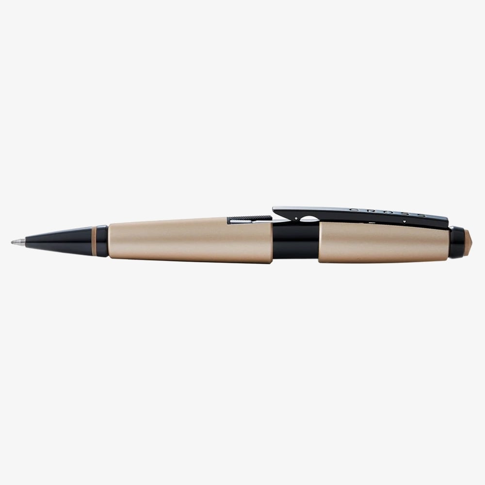 Cross Edge Matte Hazelnut Lacquer Gel Rollerball Pen AT0555-14